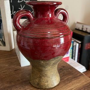 Southern Living at Home Olive Jar Trio-Red